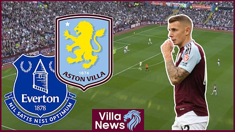 Lucas Digne wows with "great" moment in Aston Villa v Everton. Credit: BBC's Match of the Day / Imago