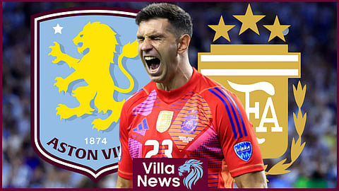 Aston Villa star and Argentina international Emi Martinez