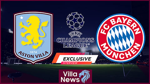 Aston Villa face Bayern Munich in the Champions League at Villa Park