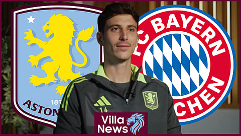 Pau Torres could start for Aston Villa against Bayern Munich [credit: Aston Villa Football Club on YouTube]