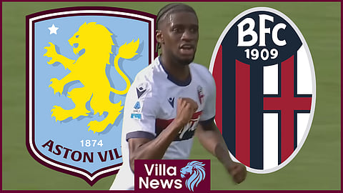 Samuel Iling-Junior could feature for Bologna against Aston Villa [credit: Serie A on YouTube]