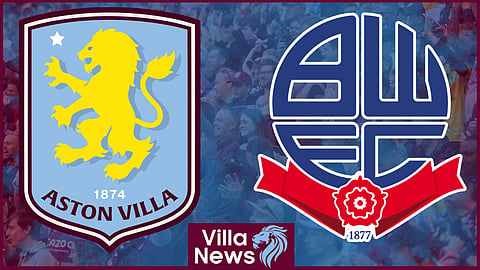 Aston Villa under 21s faced Bolton Wanderers in the EFL Trophy 
