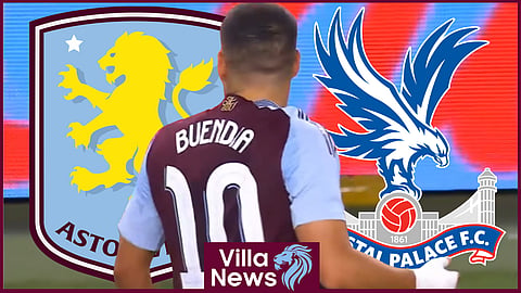 Aston Villa ace Emi Buendia started against Crystal Palace [credit: VillaTV]