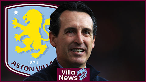 Aston Villa manager Unai Emery 