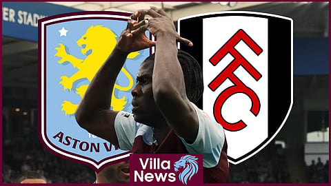 Aston Villa star Amadou Onana could be injured against Fulham [credit: Aston Villa Football Club on YouTube]