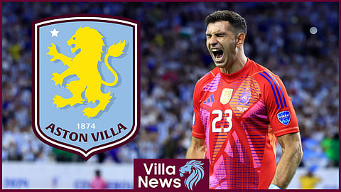Emi Martinez has gained all of his Argentina caps since joining Aston Villa