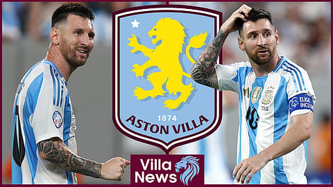 Lionel Messi has reacted to what happened at Aston Villa (credit: Imago)