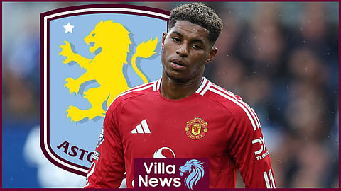 Aston Villa have been linked to Marcus Rashford from Manchester United (credit: Imago)