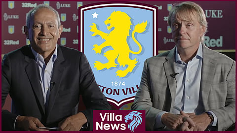 Aston Villa owners Nassef Sawiris and Wes Edens [credit: Aston Villa Football Club on YouTube]