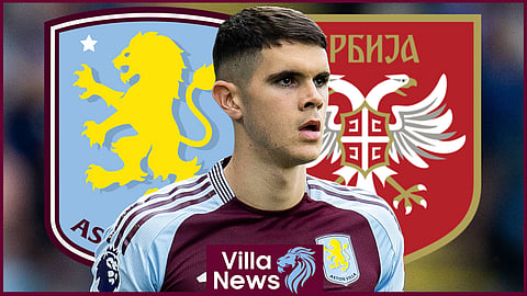 Aston Villa and Serbia defender Kosta Nedeljkovic(credit: Imago)