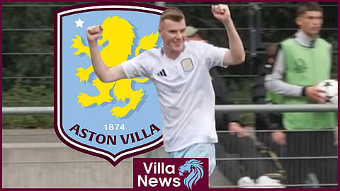 Aston Villa academy talent Rory Wilson [credit: VillaTV]