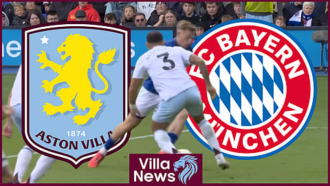 Diego Carlos could struggle for Aston Villa against Bayern Munich [Credit: 
Sky Sports Premier League on YouTube]