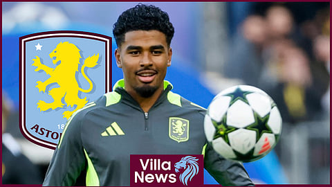 Aston Villa left-back Ian Maatsen [Credit - Imago]