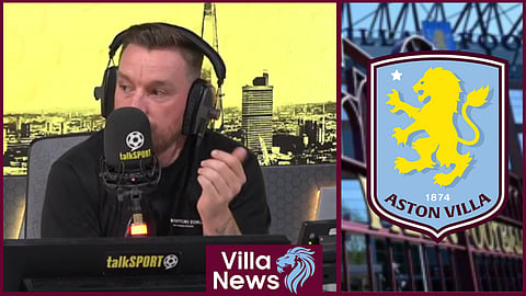 Jamie O'Hara discussing Aston Villa (Credit: talkSport)