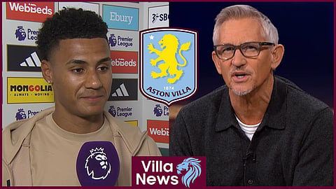Gary Lineker responded to Ollie Watkins on MOTD (Credit: BBC)