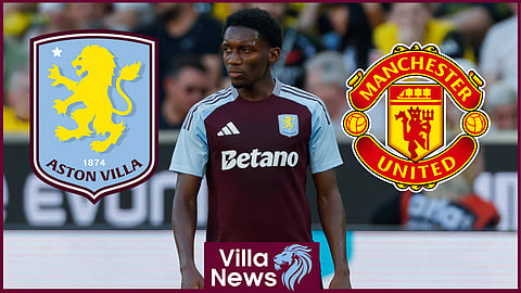Jaden Philogene started for Aston Villa against Manchester United [Credit: Imago]