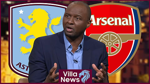 Patrick Viera has told Arsenal to sign one Aston Villa player [credit: ITV Sport on YouTube]

