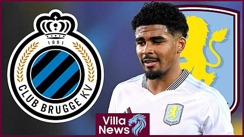 Aston Villa defender Ian Maatsen started against Club Brugge (credit: Imago)