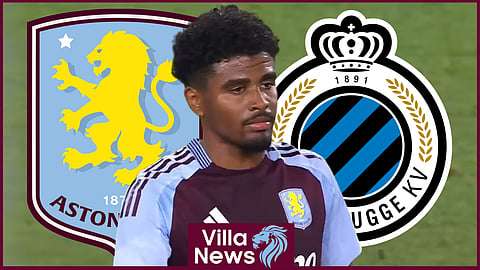 Aston Villa defender Ian Maatsen could feature against Club Brugge [credit: VillaTV]