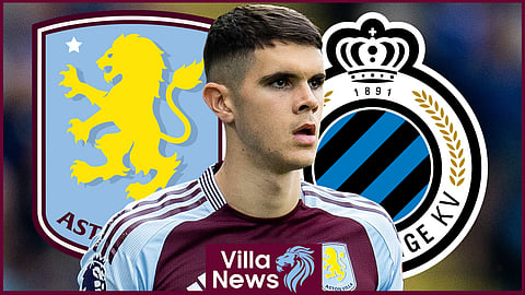 Aston Villa ace Kosta Nedeljkovic could feature v Club Brugge (credit: Imago)