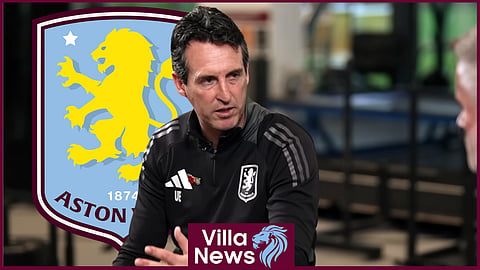 Aston Villa manager Unai Emery [credit: Sky Sports Premier League on YouTube]