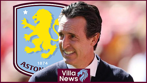 Aston Villa manager Unai Emery