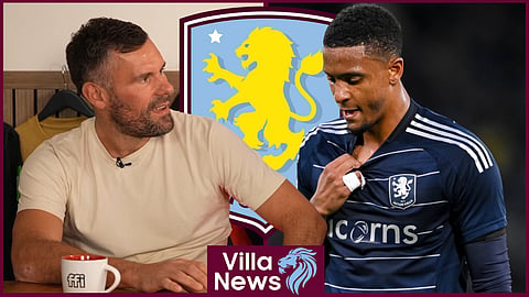 Ben Foster reacts to what Ezri Konsa did for Aston Villa [credit: Imago and 
Ben Foster - The Cycling GK on YouTube]
