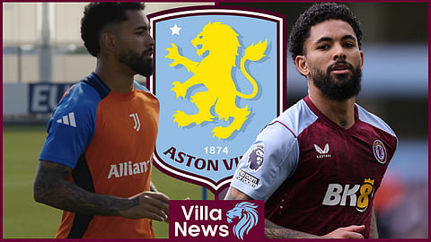 Douglas Luiz left Aston Villa for Juventus in the summer [credit: Juventus on YouTube]