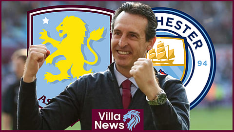 Aston Villa manager Unai Emery has been linked to Manchester City