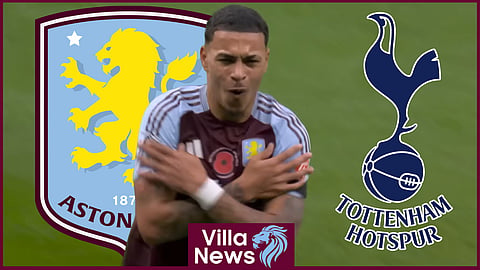 Morgan Rogers scored for Aston Villa against Tottenham [credit: Sky Sports Premier League on YouTube]