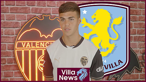 Aston Villa ace Enzo Barrenechea is on loan at Valencia [credit: Valencia CF on YouTube]
