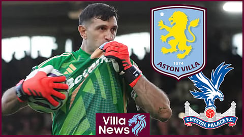 Emi Martinez produced an "absolutely blinding" moment for Aston Villa v Crystal Palace [Credit: Imago]