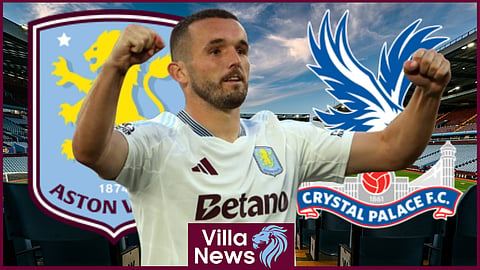 John McGinn was Man of the Match for Aston Villa v Crystal Palace [Credit: Imago]