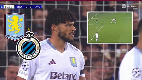 Aston Villa defender Tyrone Mings. Credit: Football on TNT Sports X.