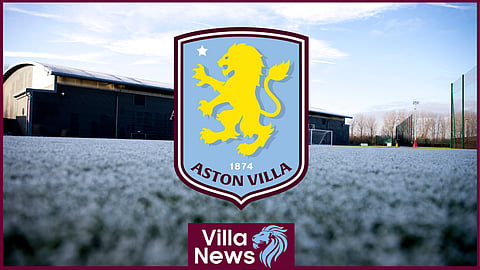 Aston Villa train at Bodymoor Heath.