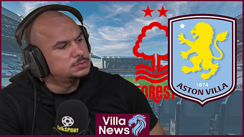 Agbonlahor fuming at Forest v Aston Villa controversy (Credit - talkSPORT via YouTube)