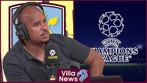 Gabby Agbonlahor has shared Aston Villa Champions League ambitions [credit: talkSPORT]