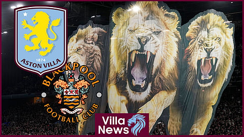 Aston Villa faced Blackpool in the Vertu Trophy (credit: Imago)