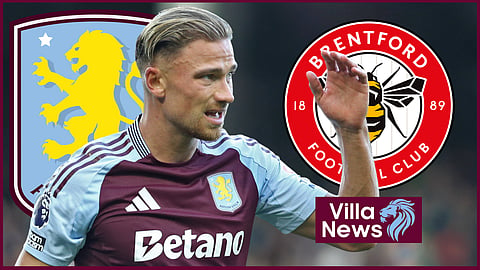 Matty Cash scored for Aston Villa against Brentford (credit: Imago)