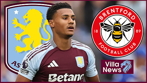 Ollie Watkins scored for Aston Villa against Brentford (credit: Imago)