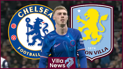 Cole Palmer sent a message to one Aston Villa star. (Credit: Sky Sports PL YouTube)
