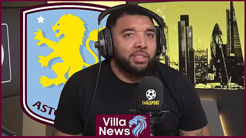 Troy Deeney has reacted to Aston Villa [credit: talkSPORT]