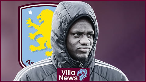 Jhon Duran was sent off in Aston Villa's loss v Newcastle United [Credit: Imago]