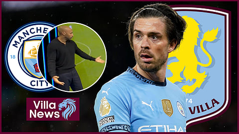 Thierry Henry reacts to former Aston Villa and current Manchester City star Jack Grealish [Credit: Sky Sports Premier League and Imago]
