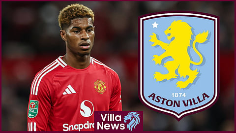 Aston Villa will need to pay big money to sign Marcus Rashford [Credit: Imago]