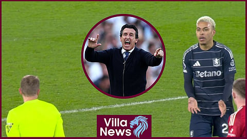Unai Emery will not be happy with Morgan Rogers performance in Aston Villa loss (Credit: Imago/BBC MOTD)
