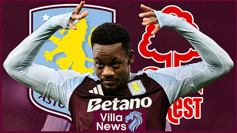 Jhon Duran scored for Aston Villa against Nottingham Forest (credit: Imago)