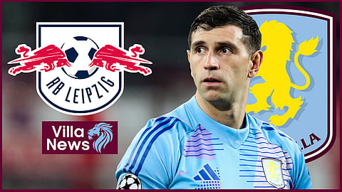 Emi Martinez made an error for Aston Villa against RB Leipzig (credit: Imago)