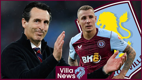 Unai Emery made a call on Lucas Digne for Aston Villa (Credit: Imago
