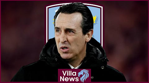 Aston Villa manager Unai Emery